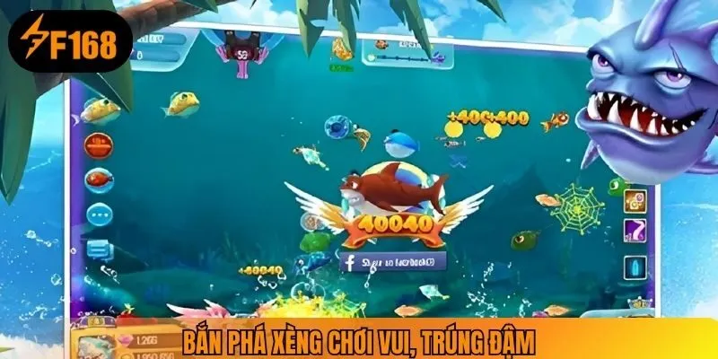 Bắn phá xèng chơi vui, trúng đậm