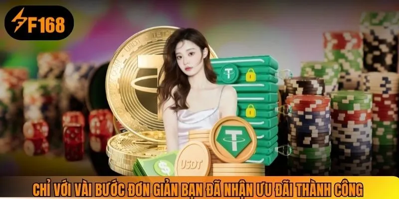 Chỉ với vài bước đơn giản bạn đã nhận ưu đãi thành công