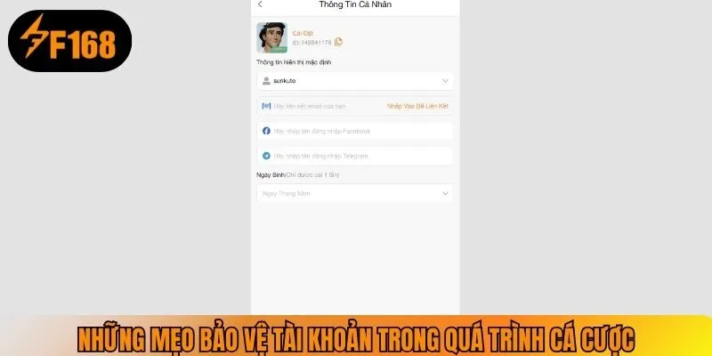 Sử dụng các thông tin chính chủ để có thể nhận thông báo về ưu đãi